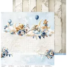 Craft O'Clock Scrapbook papírkészlet 6" (15 cm) Baby Boy Universe Paper Collection Set (24 ív)