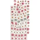 Craft O'Clock Kivágóív Baby Girl Universe Flowers & More Extras to Cut Set (18 ív)