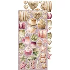 Craft O'Clock Kivágóív Baby Girl Universe Baby Girl Extras to Cut Set (18 ív)