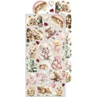 Craft O'Clock Kivágóív Baby Girl Universe Mix Extras to Cut Set (18 ív)