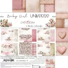 Craft O'Clock Scrapbook papírkészlet 12" (30 cm) Baby Girl Universe Paper Collection Set (6 ív)