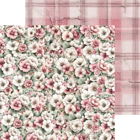 Craft O'Clock Scrapbook papírkészlet 8" (20 cm) Baby Girl Universe Mix Paper Set (24 ív)