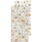 Craft O'Clock Kivágóív Baby Boy Universe Flowers & More Extras to Cut Set (18 ív)