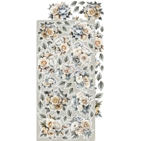 Craft O'Clock Kivágóív Baby Boy Universe Flowers & More Extras to Cut Set (18 ív)