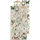 Craft O'Clock Kivágóív Baby Boy Universe Flowers & More Extras to Cut Set (18 ív)