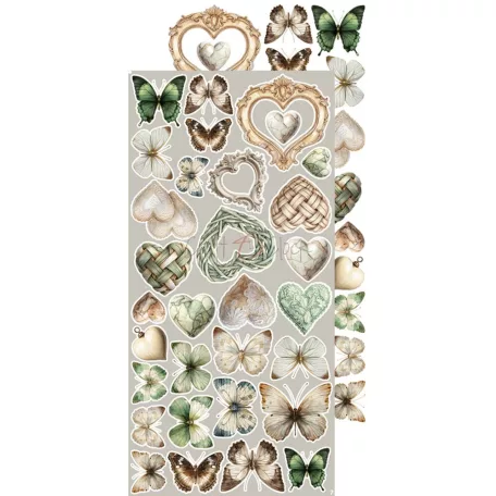 Craft O'Clock Kivágóív Baby Boy Universe Flowers & More Extras to Cut Set (18 ív)