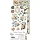 Craft O'Clock Kivágóív Baby Boy Universe Flowers & More Extras to Cut Set (18 ív)