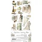 Craft O'Clock Kivágóív Baby Boy Universe Baby Boy Extras to Cut Set (18 ív)