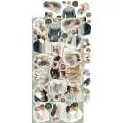 Craft O'Clock Kivágóív Baby Boy Universe Baby Boy Extras to Cut Set (18 ív)