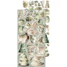 Craft O'Clock Kivágóív Baby Boy Universe Baby Boy Extras to Cut Set (18 ív)