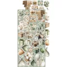 Craft O'Clock Kivágóív Baby Boy Universe Baby Boy Extras to Cut Set (18 ív)