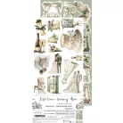 Craft O'Clock Kivágóív Baby Boy Universe Baby Boy Extras to Cut Set (18 ív)