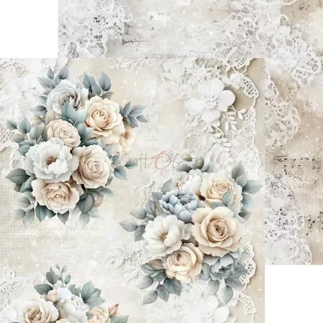 Craft O'Clock Scrapbook papírkészlet 12" (30 cm) Baby Boy Universe Paper Collection Set (6 ív)