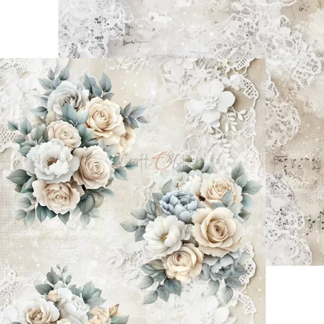 Craft O'Clock Scrapbook papírkészlet 8" (20 cm) Baby Boy Universe Mix Paper Set (24 ív)