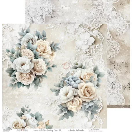 Craft O'Clock Scrapbook papírkészlet 6" (15 cm) Baby Boy Universe Paper Collection Set (24 ív)