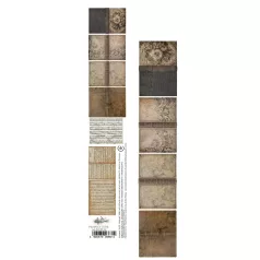   Alchemy of Art Kivágóív 30cm x 5cm In Silence 02 Extras to Cut (1 ív)