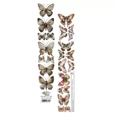   Alchemy of Art Kivágóív 30cm x 5cm In Silence 04 Extras to Cut (1 ív)