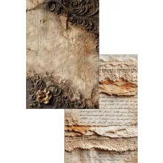   Alchemy of Art Scrapbook papírkészlet A4 In Silence Paper Collection Set (16 lap)