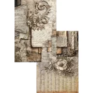   Alchemy of Art Scrapbook papírkészlet A4 In Silence Paper Collection Set (8 lap)