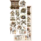 Alchemy of Art Kivágóív 6"x12" (15cm x 30 cm) In Silence Extras to Cut Set (6 ív)