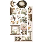 Alchemy of Art Kivágóív 6"x12" (15cm x 30 cm) In Silence Extras to Cut Set (6 ív)