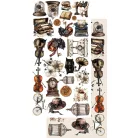 Alchemy of Art Kivágóív 6"x12" (15cm x 30 cm) In Silence Extras to Cut Set (6 ív)