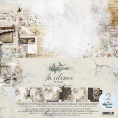   Alchemy of Art Scrapbook papírkészlet 12" (30 cm) In Silence Paper Collection Set (12 lap)