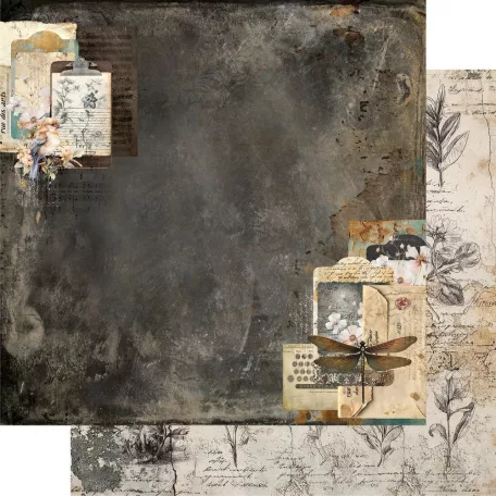 Alchemy of Art Scrapbook papírkészlet 12" (30 cm) In Silence Paper Collection Set (12 lap)