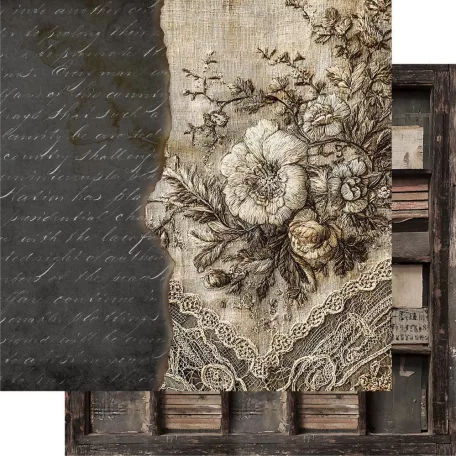 Alchemy of Art Scrapbook papírkészlet 12" (30 cm) In Silence Paper Collection Set (12 lap)