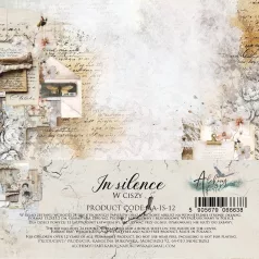   Alchemy of Art Scrapbook papírkészlet 6" (15 cm) In Silence Paper Pad (24 lap)