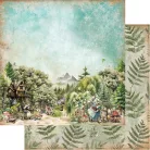 Alchemy of Art Scrapbook papírkészlet 6" (15 cm) Friends of the Forest Paper Pad (24 lap)