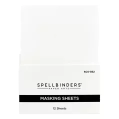Spellbinders Maszkoló papír  Masking Sheets (12 db)