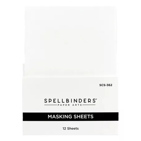 Spellbinders Maszkoló papír  Masking Sheets (12 db)