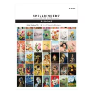   Spellbinders Rub-On Kaparós matrica Little Works of Art (2 ív)
