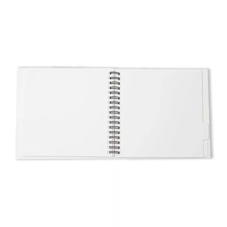 Spirálkötésű ablakos scarpbook album 15cm Bézs / Studio Light Spiral Passe-Partout Journal (1 db)