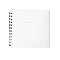   Spirálkötésű ablakos scarpbook album 20cm Bézs / Studio Light Spiral Passe-Partout Journal (1 db)