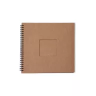   Spirálkötésű ablakos scarpbook album 15cm Kraft / Studio Light Spiral Passe-Partout Journal (1 db)