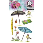 Art by Marlene A Day at the Beach Szilikonbélyegző Clear Stamp (1 csomag)