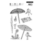 Art by Marlene A Day at the Beach Szilikonbélyegző Clear Stamp (1 csomag)