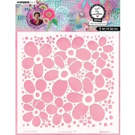 Art by Marlene A Lot of Daisies Stencil Mask (1 db)
