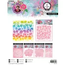 Art by Marlene A Lot of Daisies Stencil Mask (1 db)