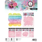 Art by Marlene Labyrinth Stencil Mask (1 db)