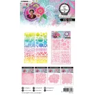 Art by Marlene ATC-tinies Stencil Mask (1 db)