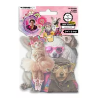   Art by Marlene Cat's & Dogs Luxury Kivágatok  Paper Elements (32 db)