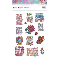 Art by Marlene Quotylicious Matrica A4 Stickers (2 ív)