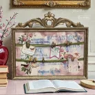 Redesign with Prima Rustic Romance H2O vízátviteles transzfer 8.5"X11" (A4) H2O Transfers (1 db)