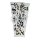 Redesign with Prima Whispers Of Indigo 3,25x11,5 Inch Luxe Transfers (2pcs) (680428) Transzfer fólia 3.25"X11,5" (8x29 cm) Luxe Transfers (2 db)