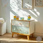 Redesign with Prima The Cottontail Diaries Transzfer fólia 8.5"X11" (A4) Middy Decor Transfers (3 ív)