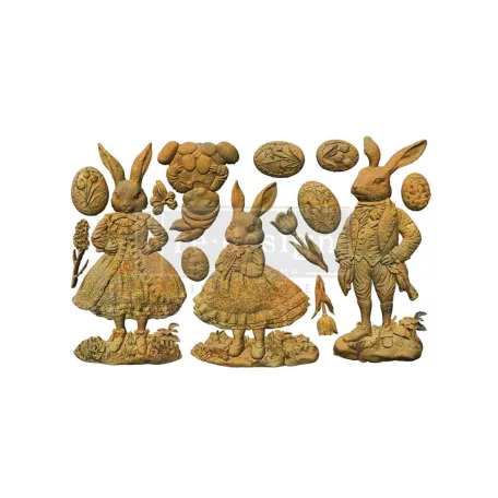 Redesign with Prima Meadow Whispers Öntőforma 5″X8″ (13x20cm) Décor Mould (1 db)