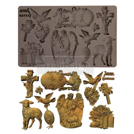 Redesign with Prima Eternal Spring Öntőforma 5″X8″ (13x20cm) Décor Mould (1 db)